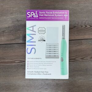 SIMA Mint Sonic Facial Exfoliation & Hair Removal System